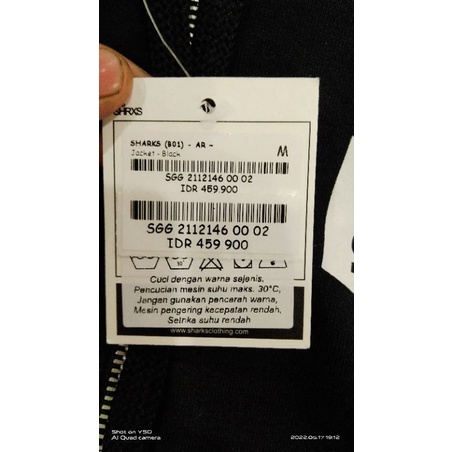 JAKET HOODIE SHARKS ORIGINAL