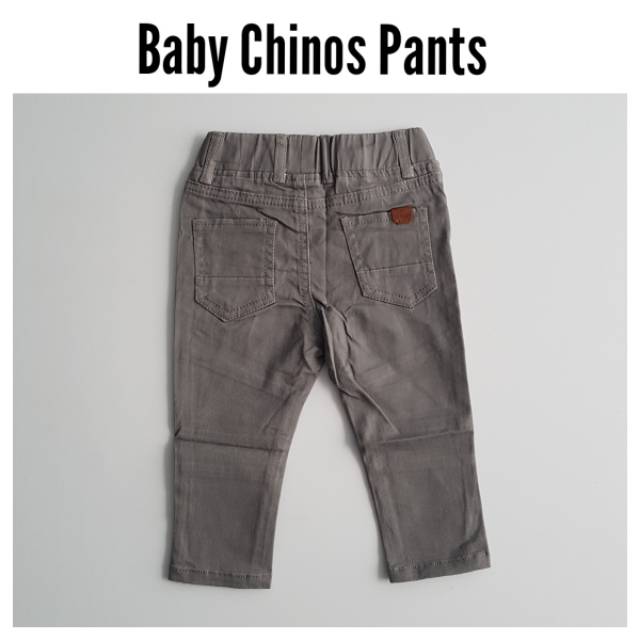 Celana Chinos Bayi Baby Pants Panjang Cino Jalan Pergi Formal Bahan Anak 6 9 12 18 Bulan 1 Tahun