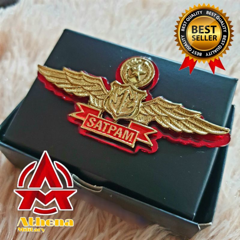 Wing Satpam Akrilik - Wing Security Akrilik | Lencana Satpam Akrilik exclusive