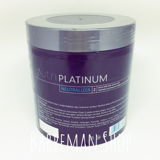 Putri Platinum step2 720ml (Rebonding)