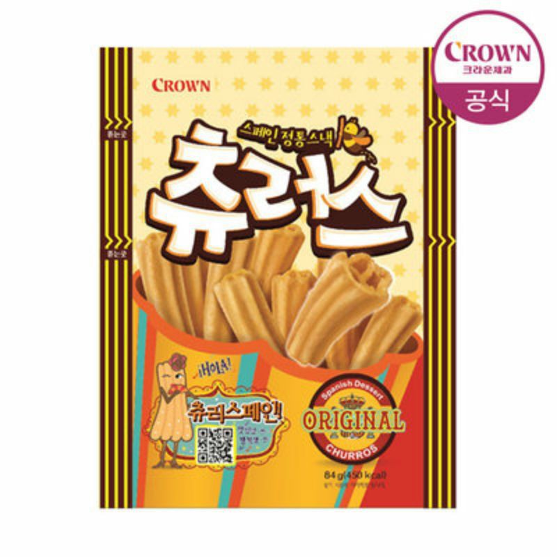 

(PO) CHURROS CINNAMON CROWN SNACK BEST SELLER