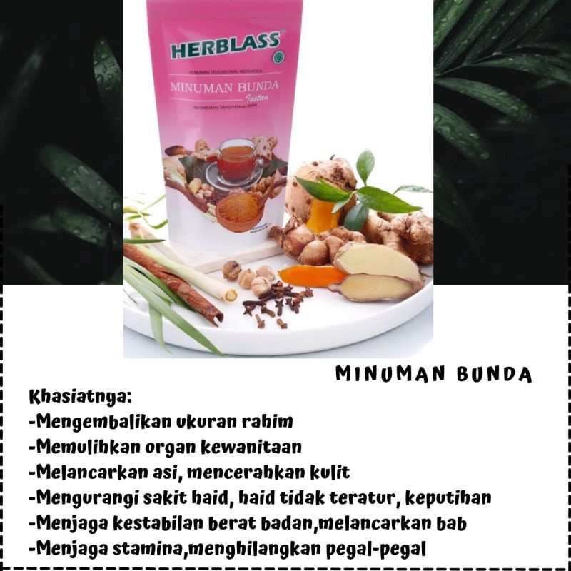 

Jamu Herblass Bunda 163gr