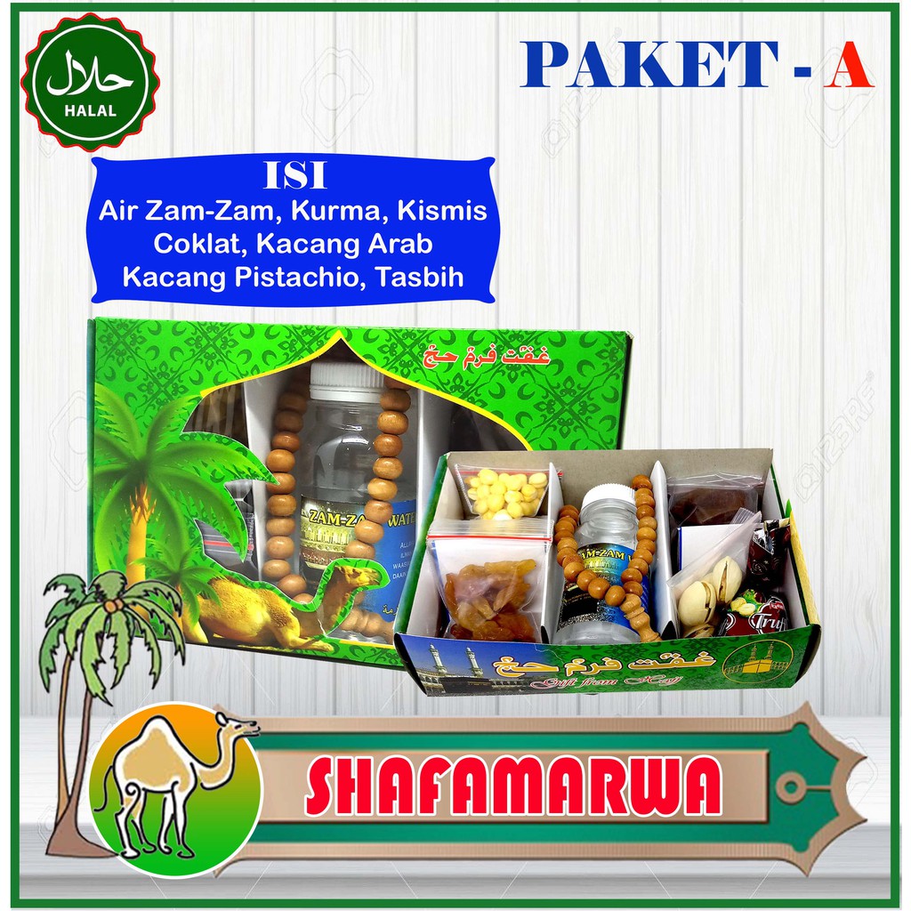 

PAKET-A : Oleh Oleh HAJI & UMRAH Dalam BOX