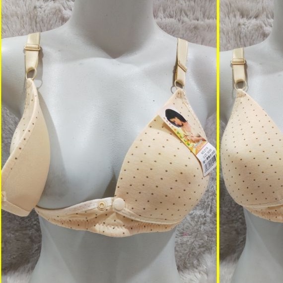 Bra-bh menyusui-netek-busa sedang-tanpa kawat-kancing depan 2-underwear