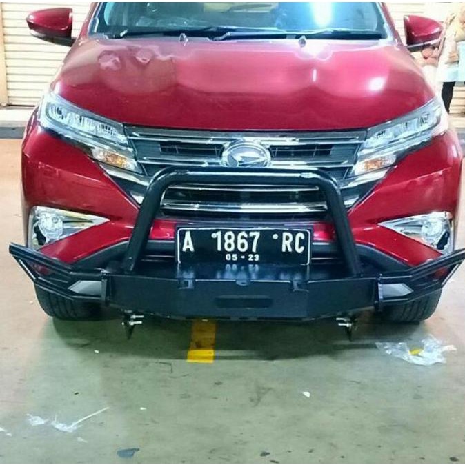 Tanduk Depan Bemper Depan Full Besi All New Rush