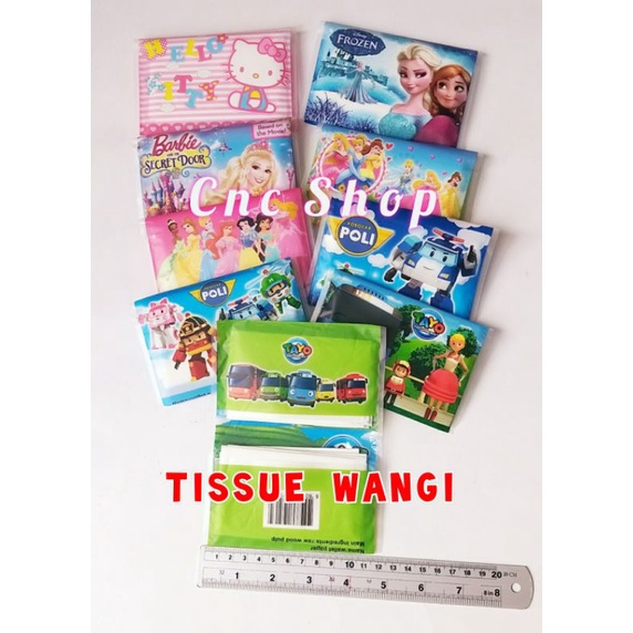 Tissue Wangi Karakter Anak Model Dompet Tisu Murah