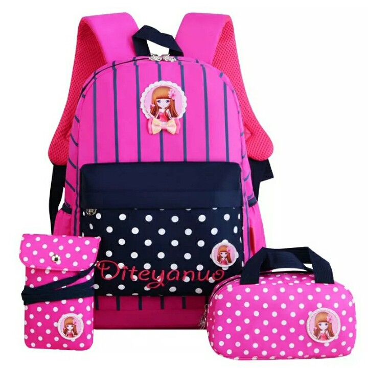 ARMELIA SHOP - Tas Ransel Sekolah Anak Beby Salur-Tas Ransel Backpack Sekolah Anak Perempuan Remaja