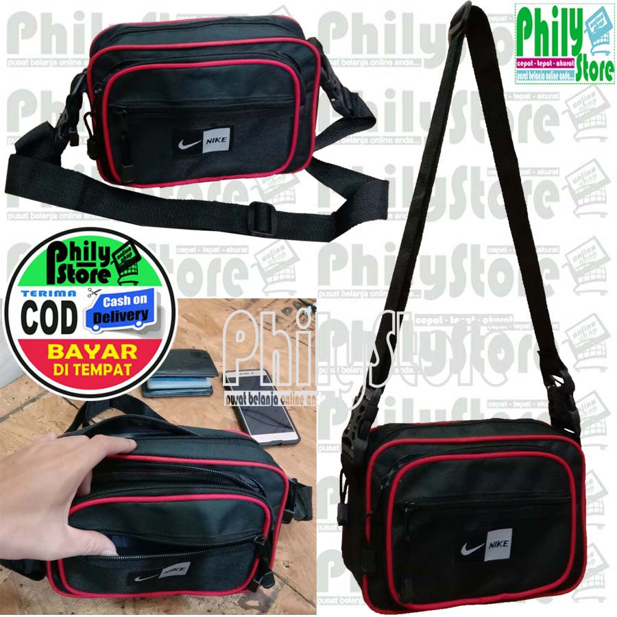 Tas Selempang Waistbag Messenger Tas Selempang &amp; Pinggang Pushop Travel Pouch