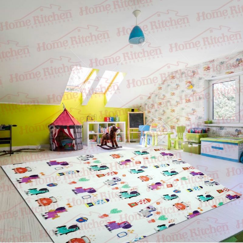 Playmat Matrass Tikar Lipat Shimano Original matras anak bayi FREE BAG 180x200 KHUSUS EKSPEDISI-UNICORN LOVE