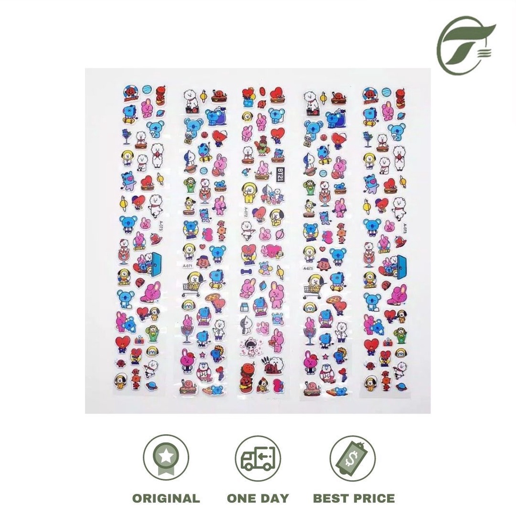 

STICKER FANCY TIMBUL KARAKTER MIX A6/LCA 29CM 4PCS/PACK