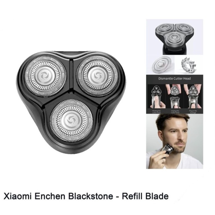 Pisau Refill Shaver Enchen Blackstone Blade Pisau Pengganti Shaver Xiaomi