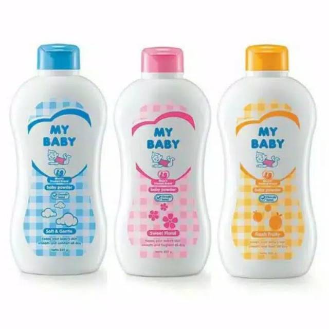 Bedak My Baby Powder 150g + Extra 38g (extra 25%)