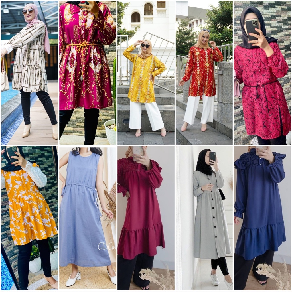 TERMURAH PROMO DIJAMIN TUNIK PREMIUM ORIGINAL