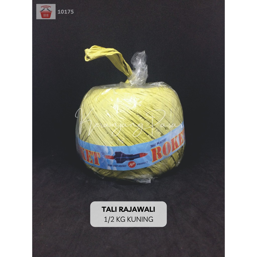 

Tali Rafia Warna / Tali Plastik Rajawali Super 1/2kg