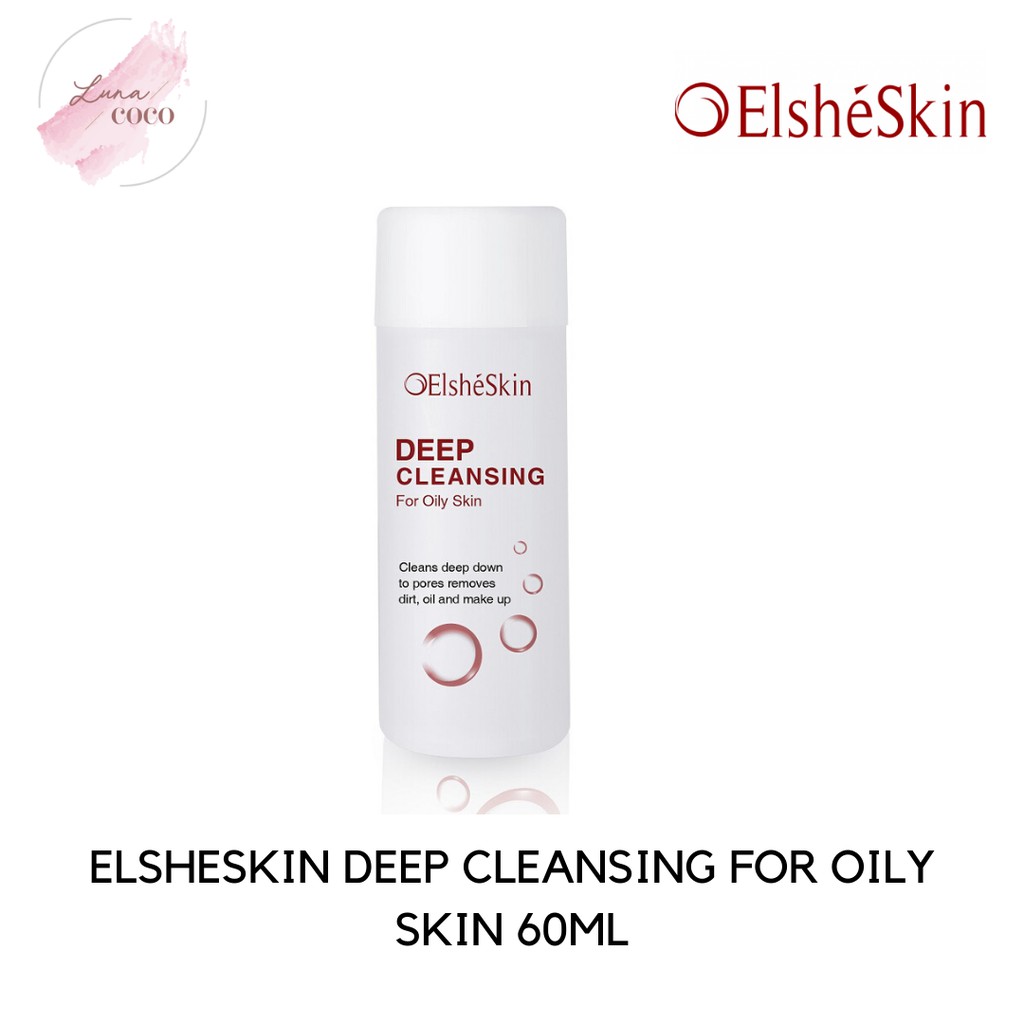 elsheskin deep cleansing for oily skin