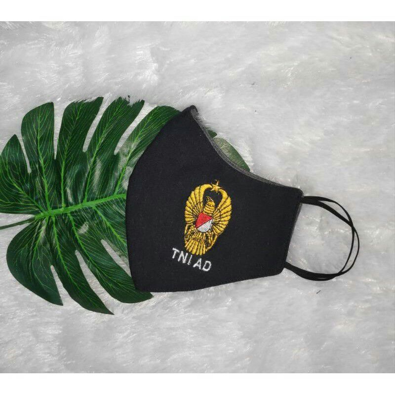 Masker TNI AD Duckbill Logo Bordir Harga Grosir bisa satuan termurah