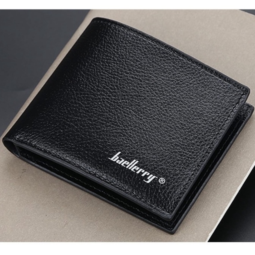 DOMPET LIPAT PRIA BAELLERRY KULIT HITAM WA450B5 CURTIS IMPORT KARTU SLOT UANG KECIL ORIGINAL BATAM TIPIS SIMPLE COWOK KEREN MURAH BRANDED LAKI PREMIUM