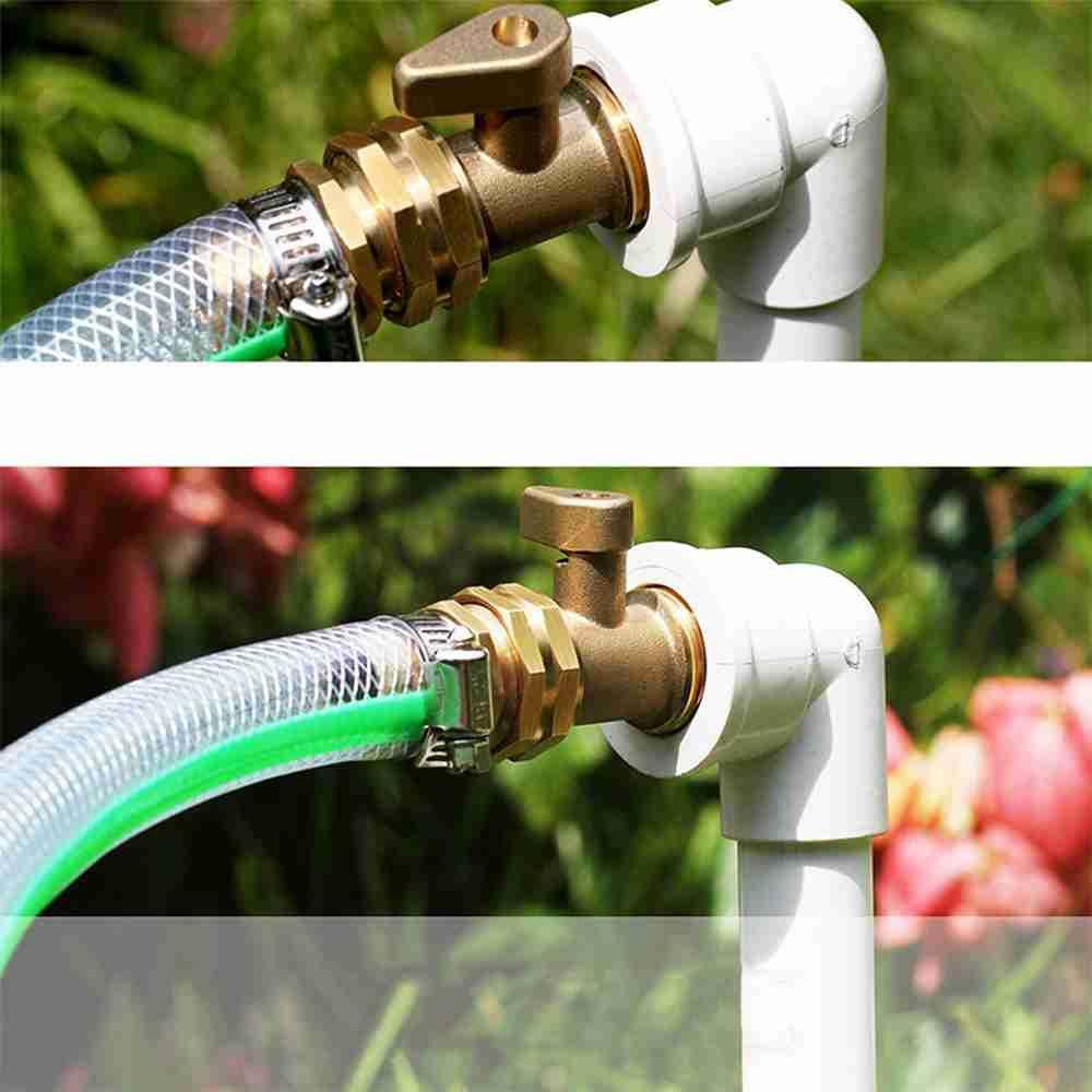 Solighter Selang Pipa Splitter Penyiraman Irigasi Alat Siram Diverter valve Konektor Selang Irigasi