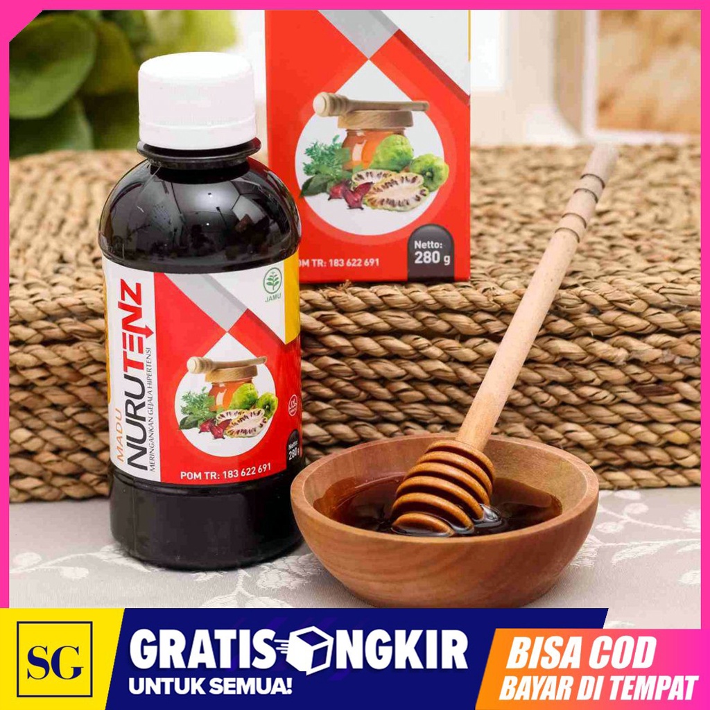 MADU NURUTENZ - obat darah tinggi kepala pusing - obat darah tinggi lansia - obat darah tinggi manju