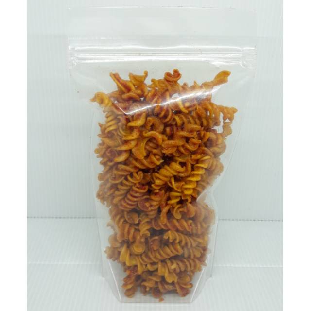 

makaroni spiral pedas cikruh si tileung 100gram