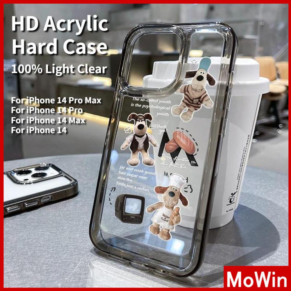 iPhone Case HD Acrylic High Quality Hard Case Metal Button Protection Camera Shockproof Cartoon Cute Compatible For iPhone 14 Pro Max 13 Pro Max 12 Pro Max 11 Pro Max xr xs max