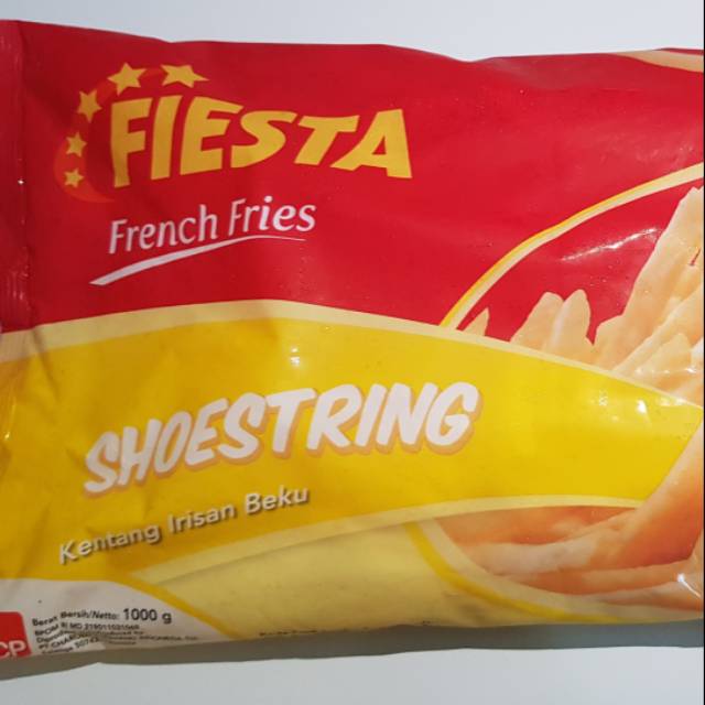 

Fiesta Kentang shoestring 1000gram