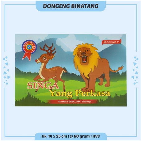 Buku Anak-Cerita Anak-Buku Anak TK/PAUD-Dongeng Binatang-Lengkap dan Murah Dongeng Srb.Jy