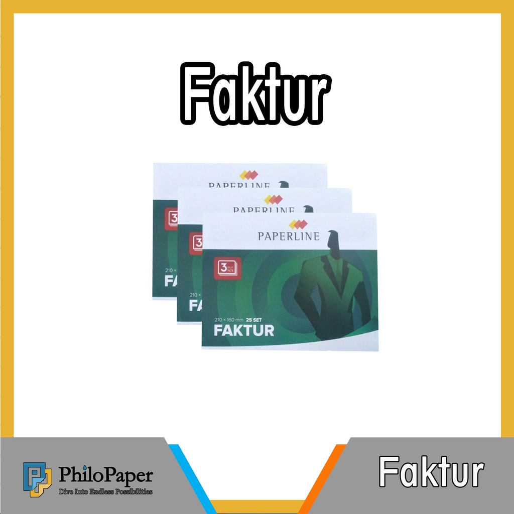 

ATK ~ Buku Faktur 3 ply / Faktur Besar Tiga Rangkap