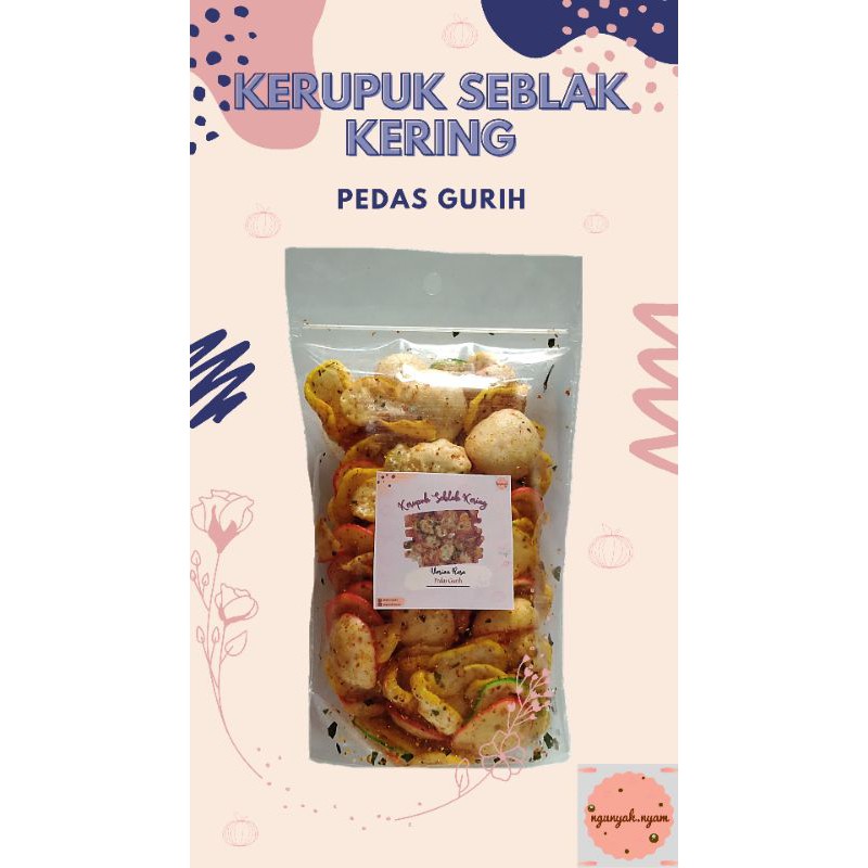 

Kerupuk Seblak / Kerupuk Seblak Kering