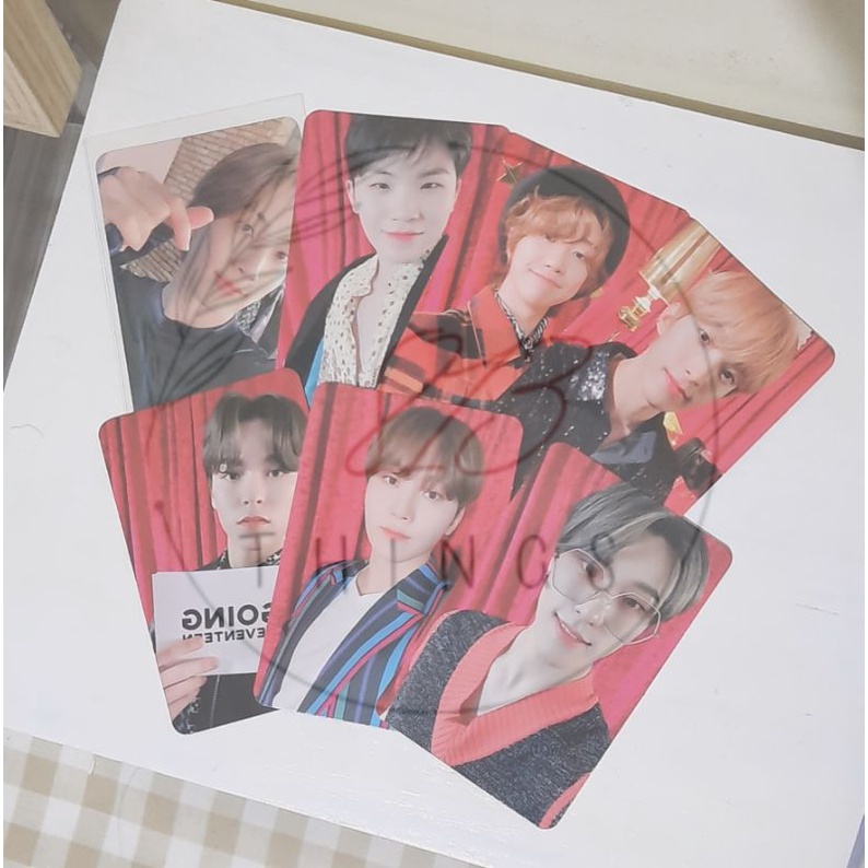 PC PHOTOCARD GOING MAGAZINE SEVENTEEN