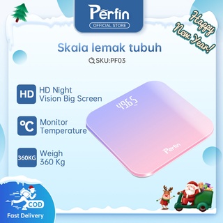 perfin pf02 timbangan badan digital dengan ungu gradien timbangan badan manual