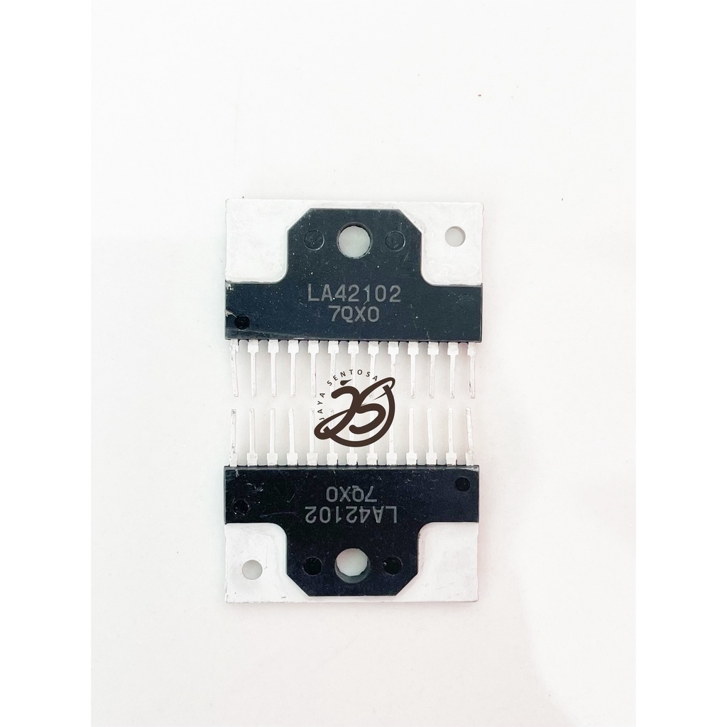 LA42102 TIPIS (1 BUAH) AUDIO AMPLIFIER LA 42102 IC AUDIO