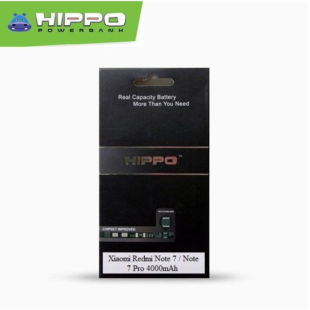 Hippo Baterai BN4A Xiaomi Redmi Note 7 / Note 7 Pro 4000mAh original