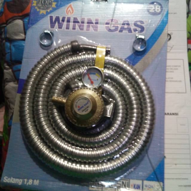 Regulator dan selang gas winn