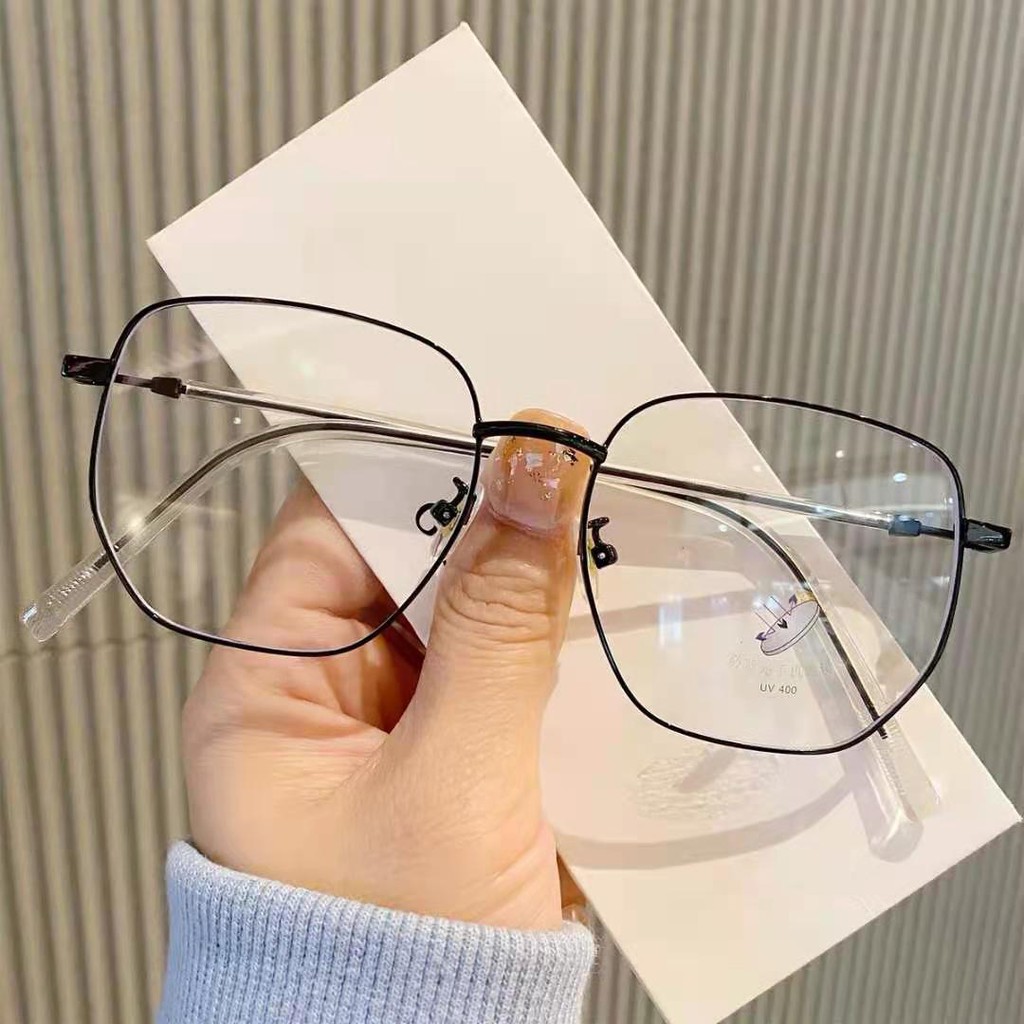 Kacamata Lensa Bulat Anti Radiasi Blue Light Gaya Korea Harry Potter