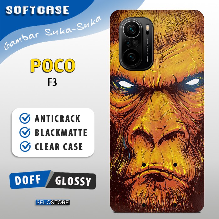 Softcase Poco F3 Custom