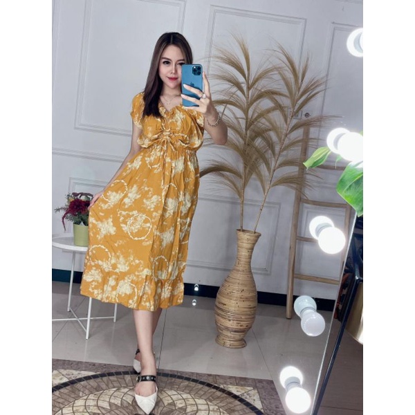 New piyama arab setelan lulu by dlusia / GROSIR SETELAN CP ARAB RENDA LULU BUSUI / DASTER ARAB-Elsa kuning