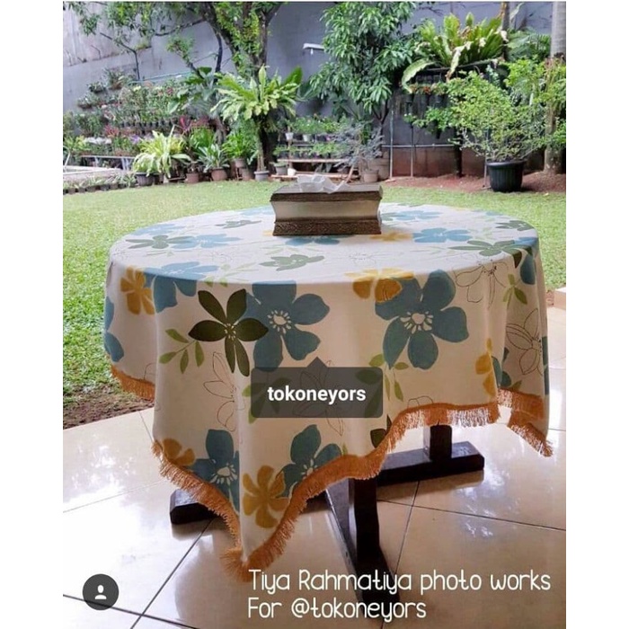Taplak Meja Makan - Taplak Meja Makan 6 Kursi