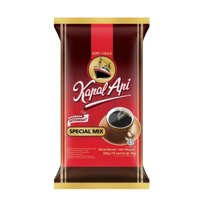 

Kopi kapal api spesial mix 10sachet