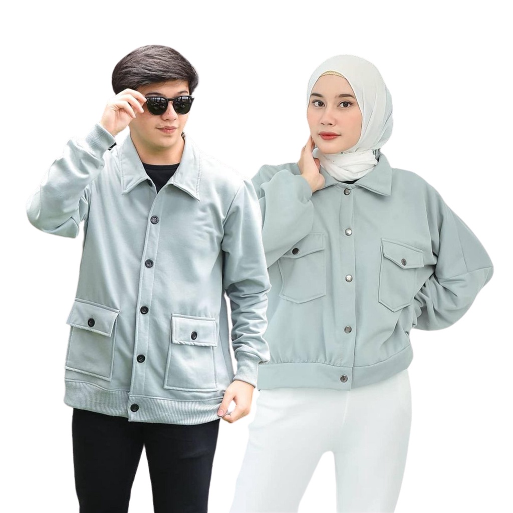 OlinXRaihan - Jaket Button Couple Terbaru