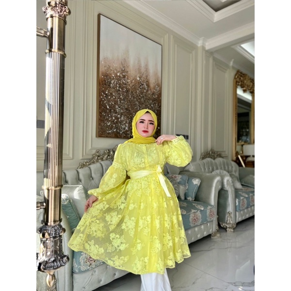 Tunik Brokat Shellasauki