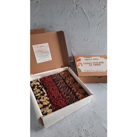 

Brownie Fudgy Party pack