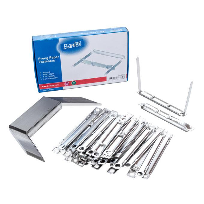 

✨BISA COD✨ Bantex Prong Paper Fasteners (50 pcs) #11792 00