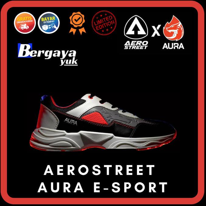 (BNIB) Sepatu Aerostreet x Aura E-sport Collaboration Original