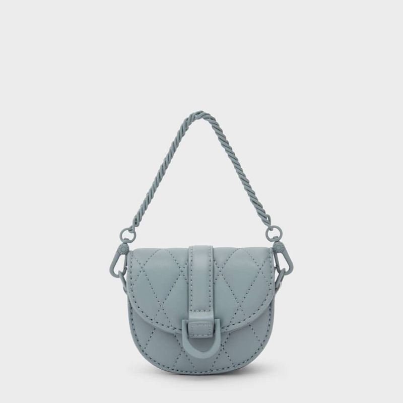 7.7 SALE | CK Micro Gabine Quilted Saddle Bag