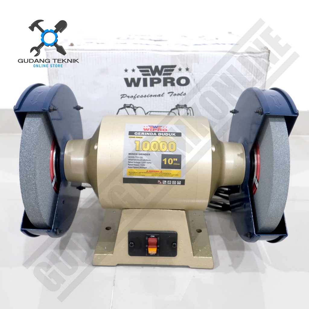 Gerinda Duduk 10&quot; WIPRO TDS250 / Bench Drill 10 Inch TDS 250 WIPRO