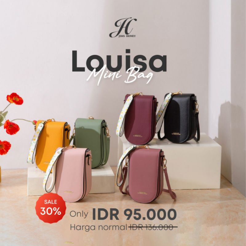 LOUISA MINI BAG JIMSHONEY SLINGPHONE HAND BAG TAS MINI SELEMPANG