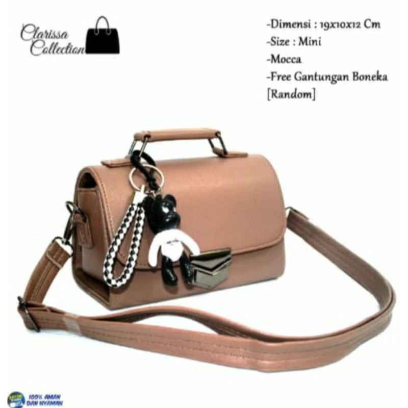 tas miniso mini kunci behel