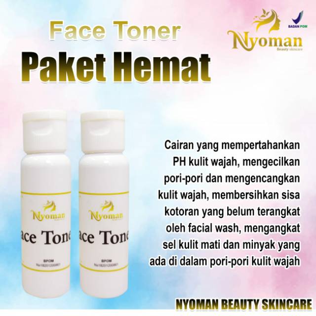 Toner paket hemat Nyoman beauty skincare