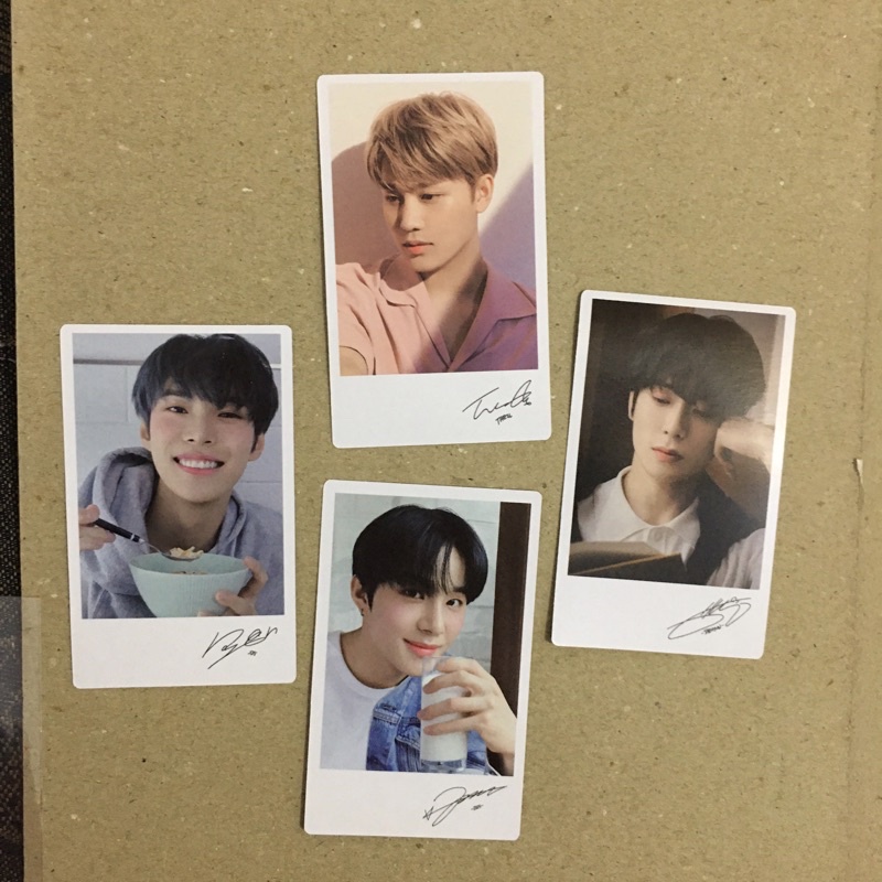 NCT 127 PC PHOTOCARD POLA POLAROID NATURE REPUBLIC NATREP JAEHYUN TAEIL DOYOUNG JUNGWOO (BACA DESC)